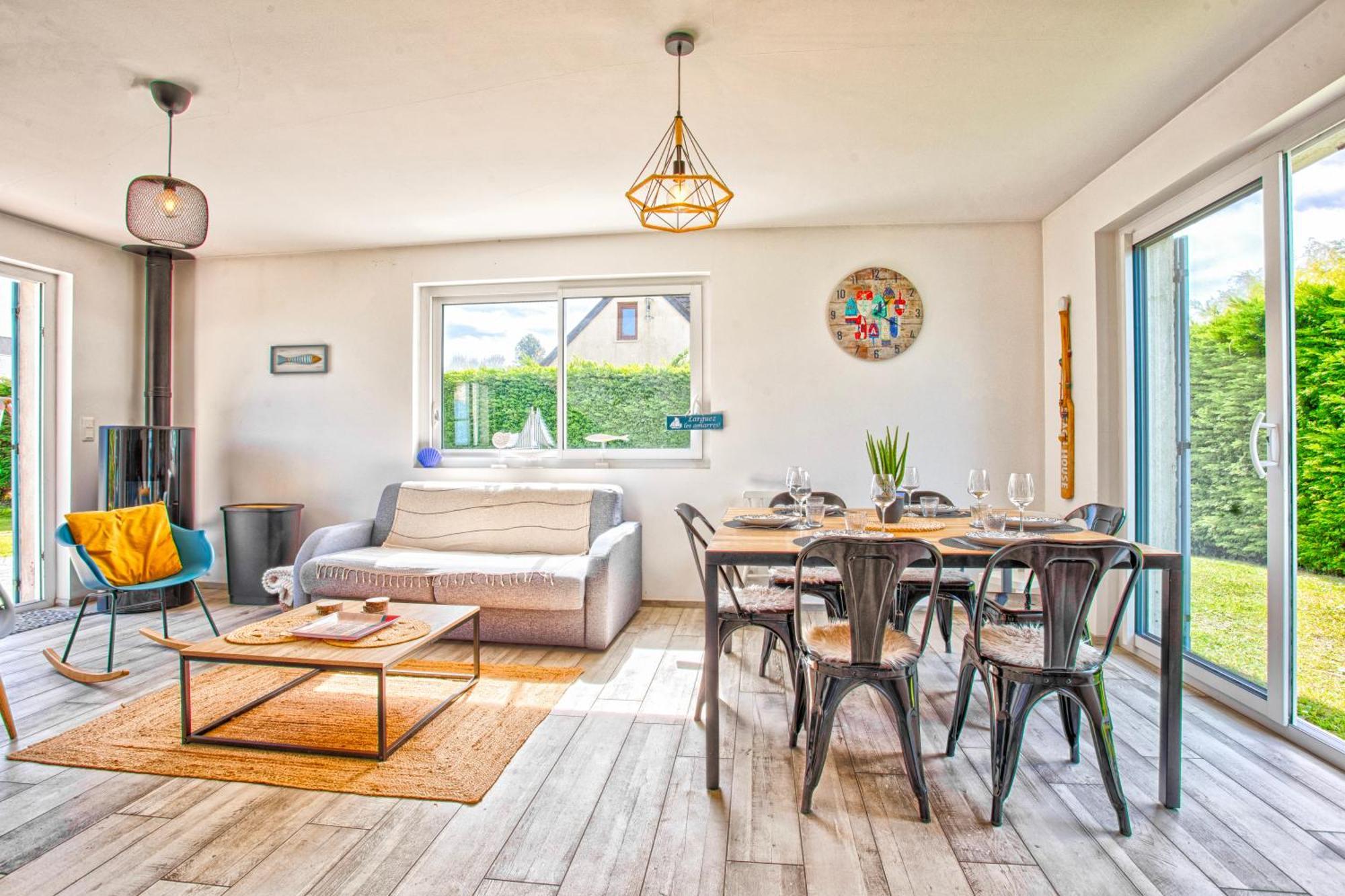 L'effet Maison Renovee Lumineuse Confort Belle Terrasse Grand Jardin Clos Sans Vis A Vis Parking Jeux Pour Enfants 5 Mn A Pied De La D'asnelles Et Centre Bourg - Proche Bayeux Au Coeur Des Plages Du Debarquement *